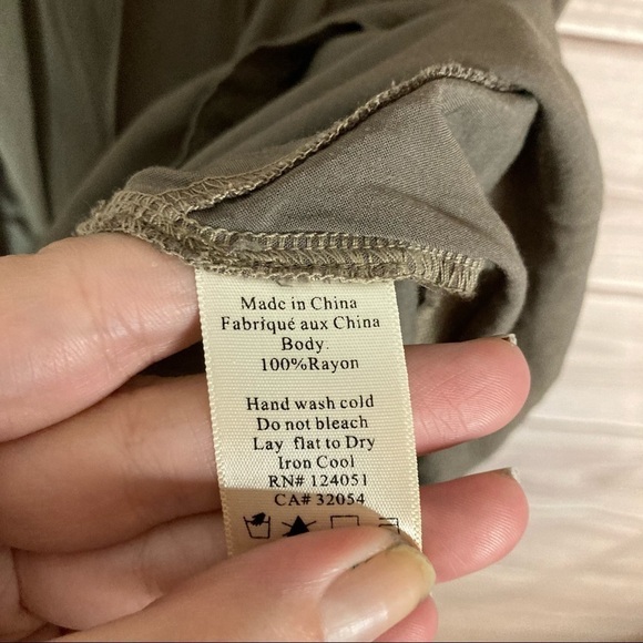 ANTHROPOLOGIE The Odells Brown Cut Out Triangle Mini Dress - Picture 6 of 10